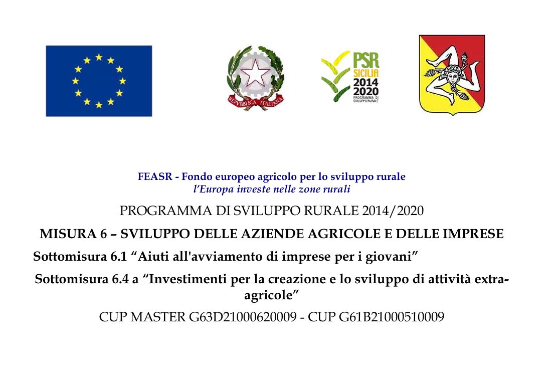 Targa FEASR e PSR Sicilia